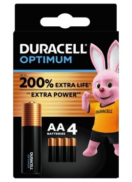 DURACELL OPTIMUM AA B4 16PZ