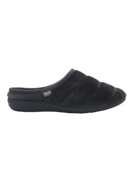 CLOUDY MICROFIBRE PANTOFOLA WOMAN DARK GREY 38