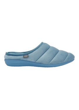 CLOUDY MICROFIBRE PANTOFOLA WOMAN LIGHT BLUE 40