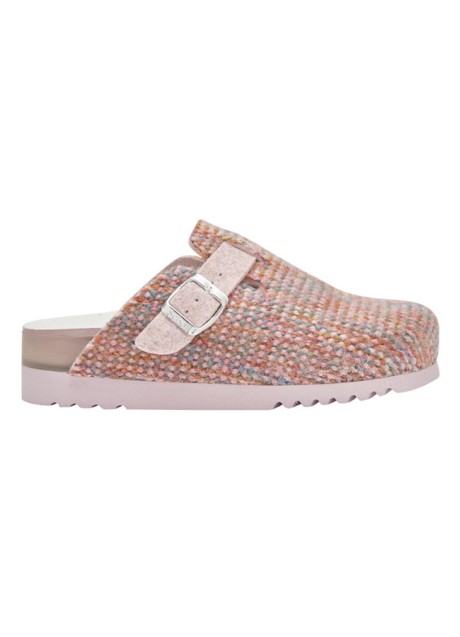 POPPY KNITTED TEXTILE CIABATTA WOMAN PINK/MULTI 39