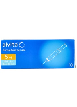 ALVITA SIRINGHE 5ML G23 10PZ