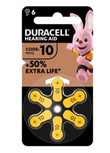 DURACELL EASY TAB 10 GIALLO