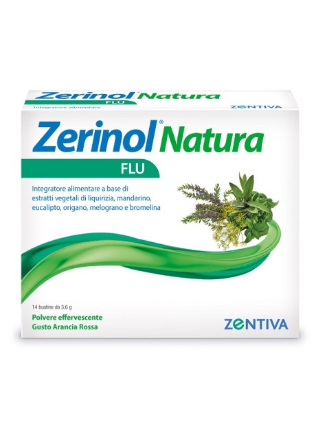 ZERINOL NATURA FLU 14BUST