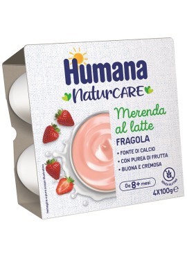 HUMANA MERENDA FRAGOLA 4PZ