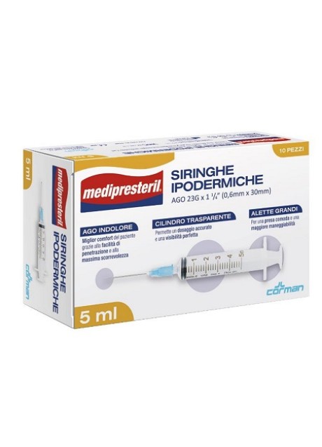 MEDIPRESTERIL SIRINGA 5ML