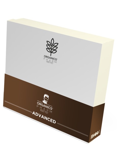 ORGANICS PHARM ADVANCED KIT SOOTHING CLEANSING FOAM 100 ML +SOOTHING BEARD OIL 50 ML + MATTE HAIR WAX LAVENDER AND APRICOT 250 ML