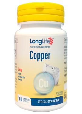 LONGLIFE COPPER 2MG 100CPR RIV