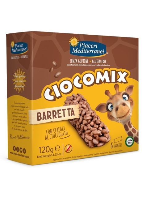 PIACERI MEDIT CIOCOMIX BAR120G