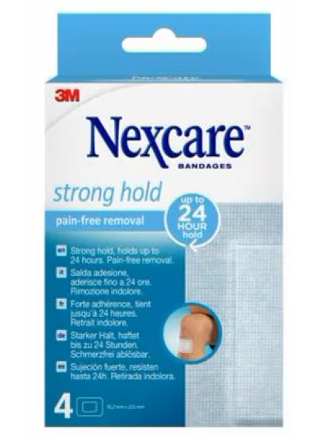 NEXCARE STRONG PADS 4PZ