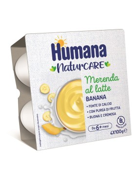 HUMANA MERENDA BANANA 4PZ