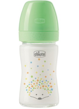 CHICCO BIBERON PERFECT GLASS UNISEX SILICONE DA 150 ML