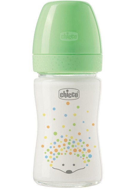 CHICCO BIBERON PERFECT GLASS UNISEX SILICONE DA 150 ML