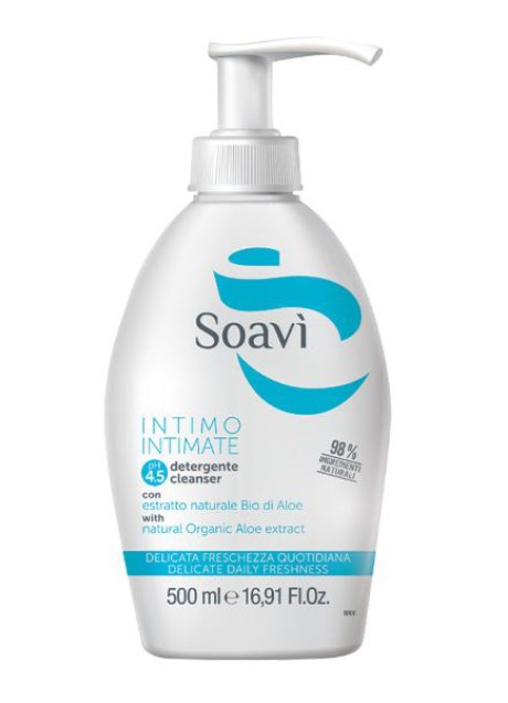 SOAVI' INTIMO DELICATO PH4,5 FLACONE CON DISPENSER 500 ML