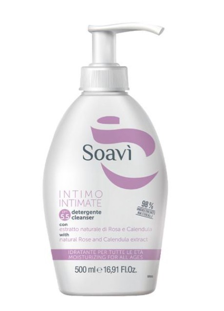 SOAVI' INTIMO IDRATANTE PH5,5 FLACONE CON DISPENSER 500 ML