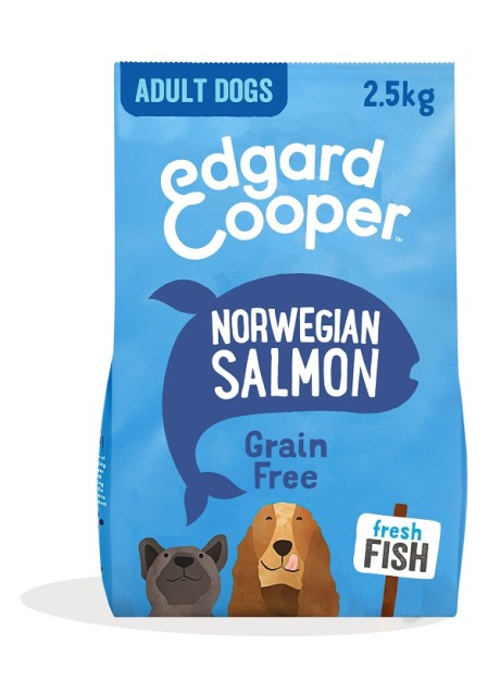 EDGARD&COOPER DOG E ADULT DRY SALMON 2,5 KG