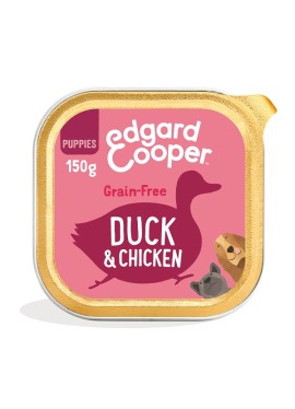 EDGARD&COOPER DOG E PUPPY DUCK CHICKEN 150 G