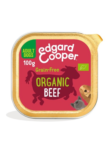 EDGARD&COOPER DOG E ADULT ORGANIC BEEF 100 G