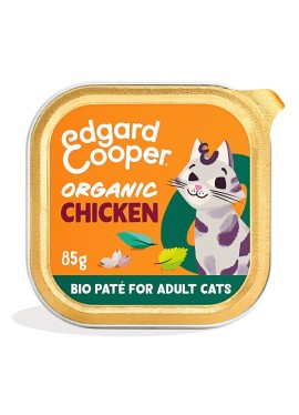 EDGARD&COOPER CAT EXPORT CUP ORGANIC CHICKEN 85 G