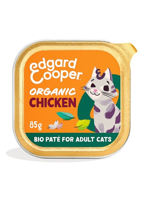 EDGARD&COOPER CAT EXPORT CUP ORGANIC CHICKEN 85 G