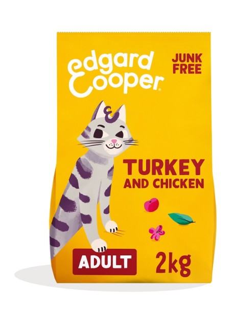 EDGARD&COOPER CAT EXPORT DRY TURKEY&CHICKEN 2 KG