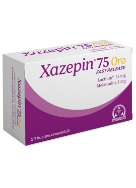 XAZEPIN 75 ORO FAST REL 20BUST