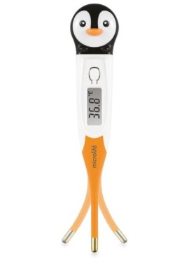 GOLD BABY TERMOMETRO FLEX PUNTA FLESSIBILE 30 SECONDI PINGUINO