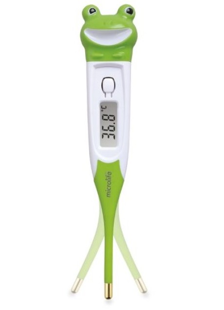 GOLD BABY TERMOMETRO FLEX PUNTA FLESSIBILE 30 SECONDI RANA