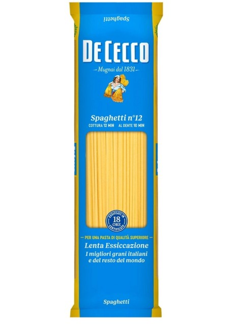 DE CECCO SPAGHETTI N12 NR 400G