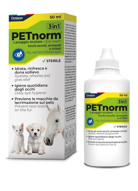 PETNORM LAVAGGIO OCULARE 50ML