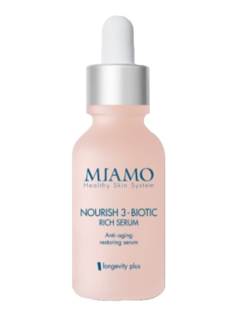 MIAMO LONGEVITY PLUS NOURISH 3 BIOTIC RICH SERUM 30 ML