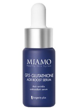 MIAMO MINI ICONS MIAMO LONGEVITY PLUS GF5 GLUTATHIONE AOX BOOST SERUM 10 ML