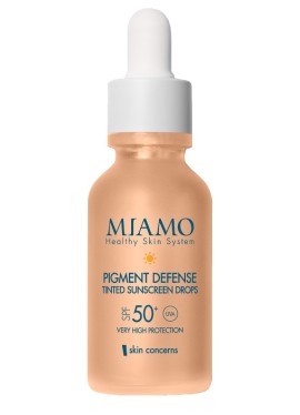 MIAMO NEW FORMULA MIAMO SKIN CONCERNS PIGMENT DEFENSE TINTEDSUNSCREEN DROPS SPF50+ 30 ML
