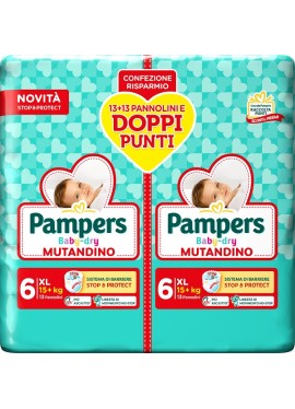 PAMPERS BD MUT XL DUO 26PZ