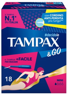 TAMPAX &GO MINI 18PZ