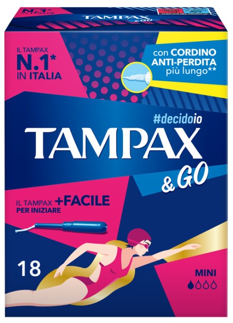 TAMPAX &GO MINI 18PZ