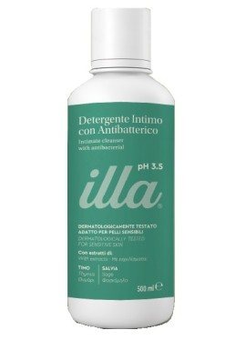 ILLA DETERGENTE INTIMO ANTIBATTERICO PH 3,5 500 ML