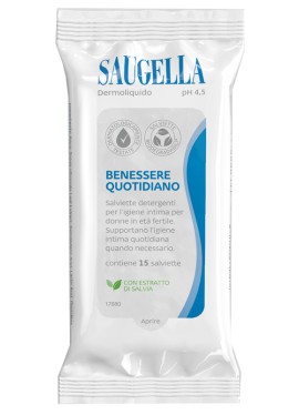SAUGELLA DERMOLIQUIDO SALV 15P