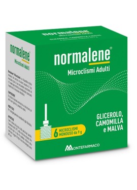 NORMALENE MICROCLISMI ADULTI RETTALI 6 PEZZI