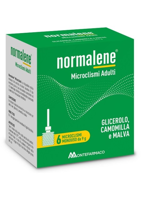 NORMALENE MICROCLISMI ADULTI RETTALI 6 PEZZI