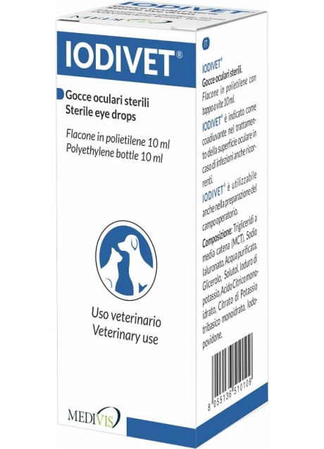 IODIVET SOLUZIONE OFT 10 ML