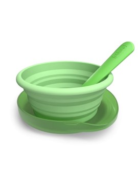 CHICCO PIATTINO COLLASSABILE SILICONE CON CUSTODIA