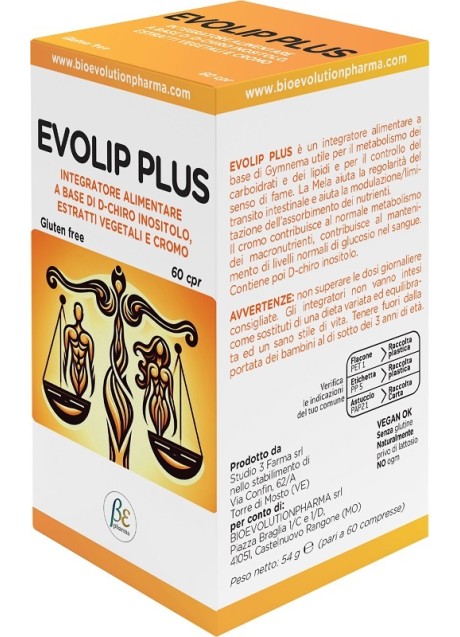 EVOLIP PLUS 60CPR BIOEVOLUTION