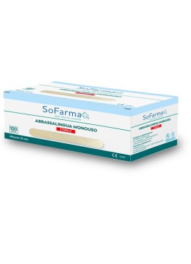 ABBASSALINGUA STERILE 100PZ SF+