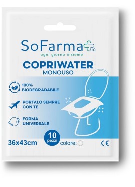 COPRIWATER MONOUSO 10PZ SF+