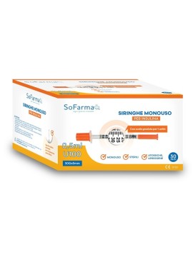 SIRINGA INSULINA 0,5ML 30PZ SF+