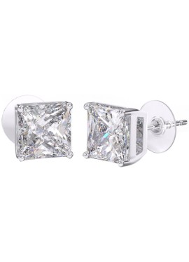 BJT382 ORECCHINO QUEEN MARGARET 8MM STAINLESS STEEL