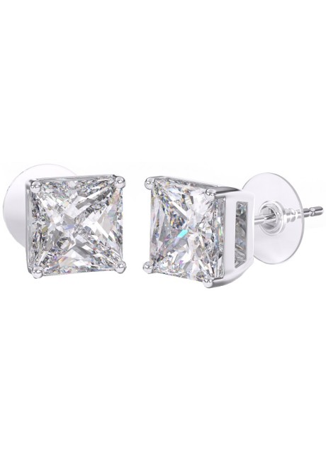 BJT382 ORECCHINO QUEEN MARGARET 8MM STAINLESS STEEL