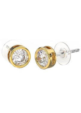 BJT383 ORECCHINO QUEEN ISABEL 6MM GOLD PLATED