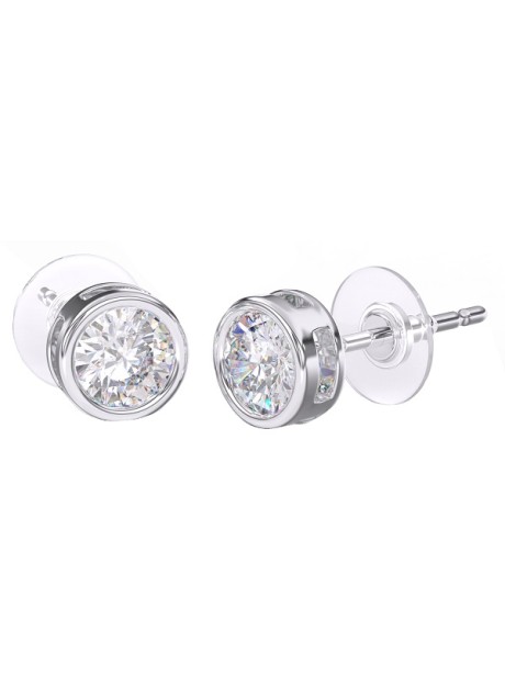 BJT384 ORECCHINO QUEEN ISABEL 6MM STAINLESS STEEL PA 2664