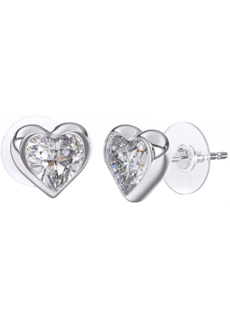BJT390 ORECCHINO QUEEN ELEANOR 6MM STAINLESS STEEL